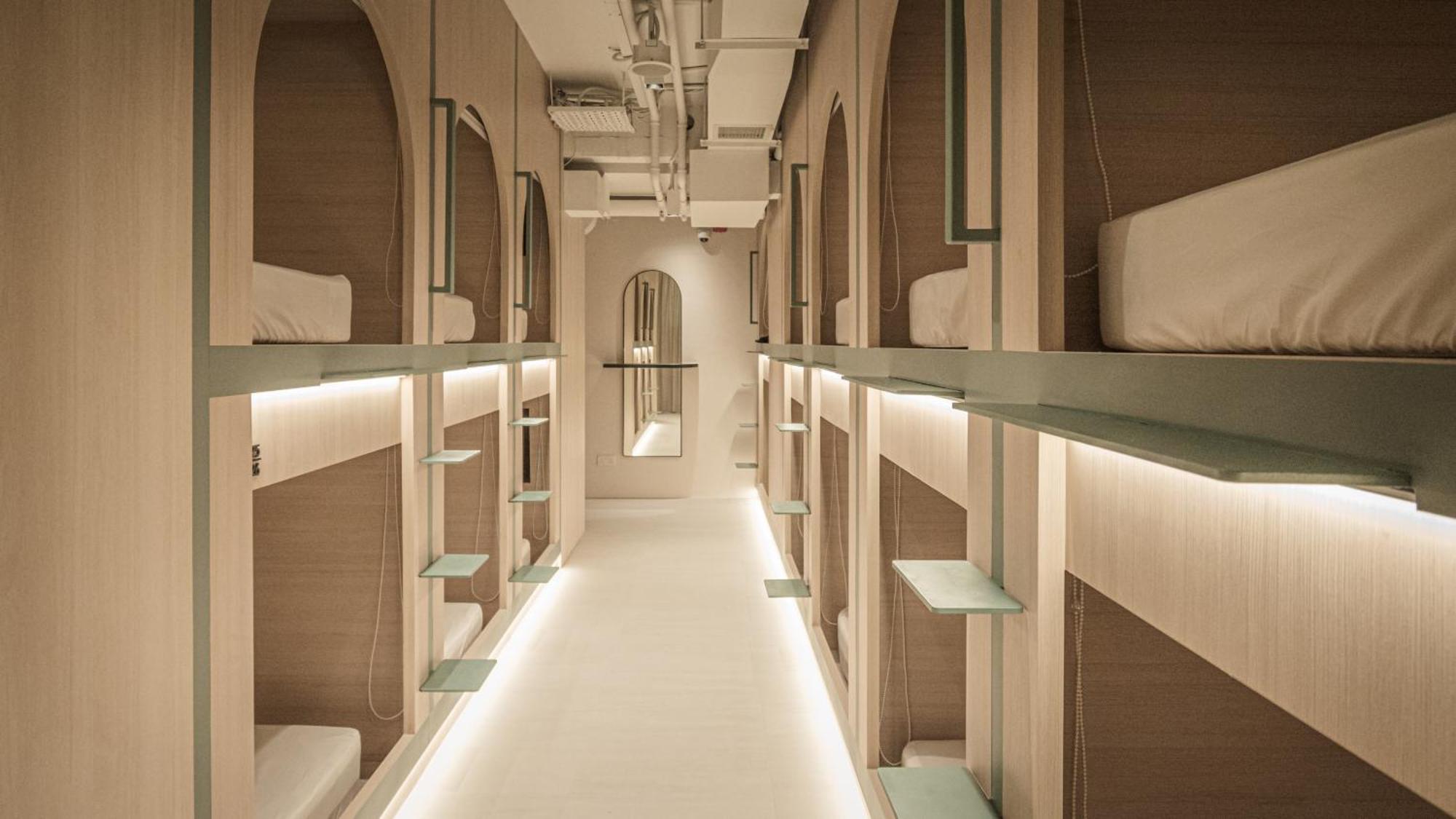 Jyu Capsule Hotel Singapura Quarto foto
